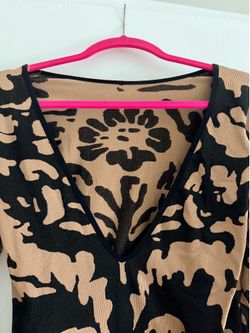 Open back dress