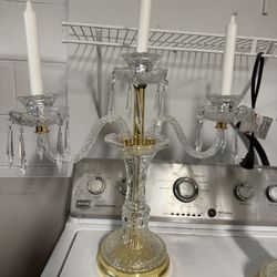 Christal Candle Holders 2 Quan