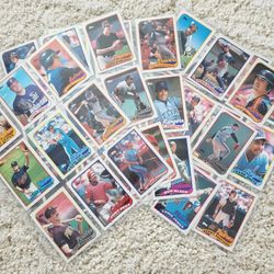 1989 Topps Cards - Baseball 