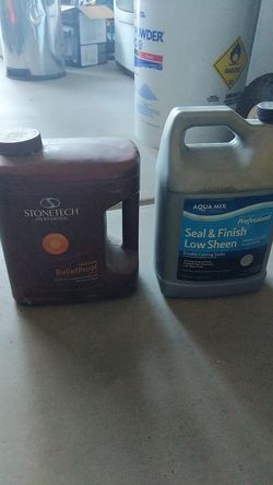 Professional Floor sealer 1 stonetech bulletproof sealer /1 aquamix low sheen