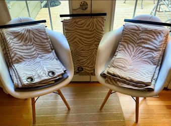 Zebra curtains