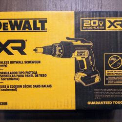 DeWalt 20V MAX XR Brushless Drywall Screw Gun 