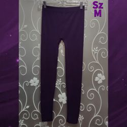 WOMENS PURPLE LEGGING TIGHTS SIZE M (UNUSED)
