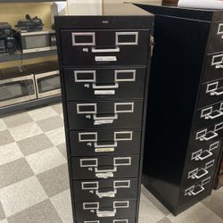 Tennsco 8 Drawer File Cabinet W/ Keys