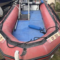 17’ Inflatable Dive Boat