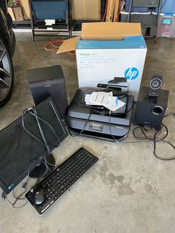 Computer speakers Hp printer
