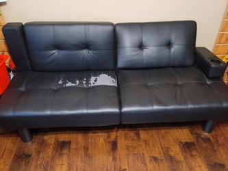 Recliners and Futon.