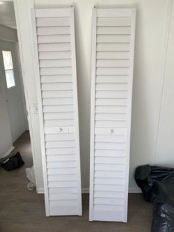 Vinyl doors
