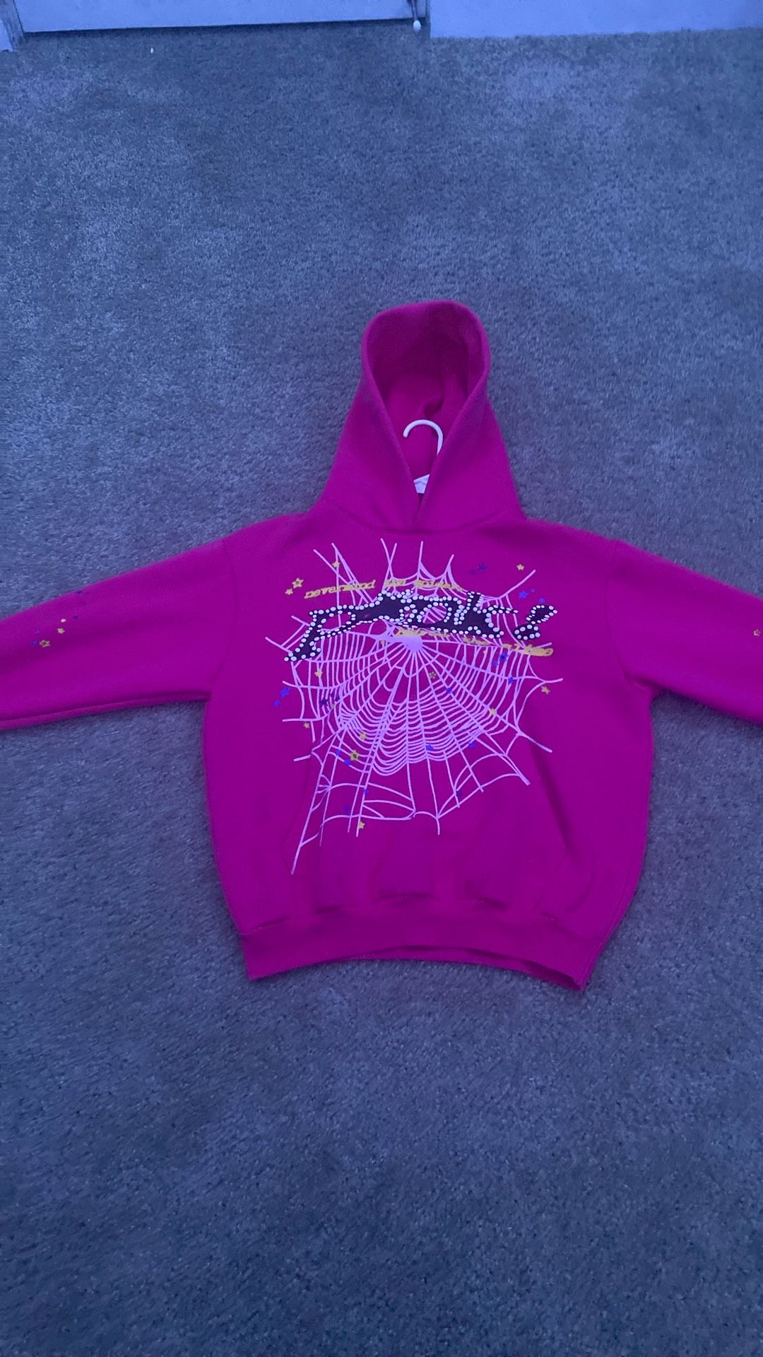 Pink Spider Hoodie