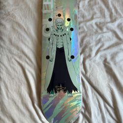 Limited edition Primitive Skateboard Obito Naruto Shippuden 8.125