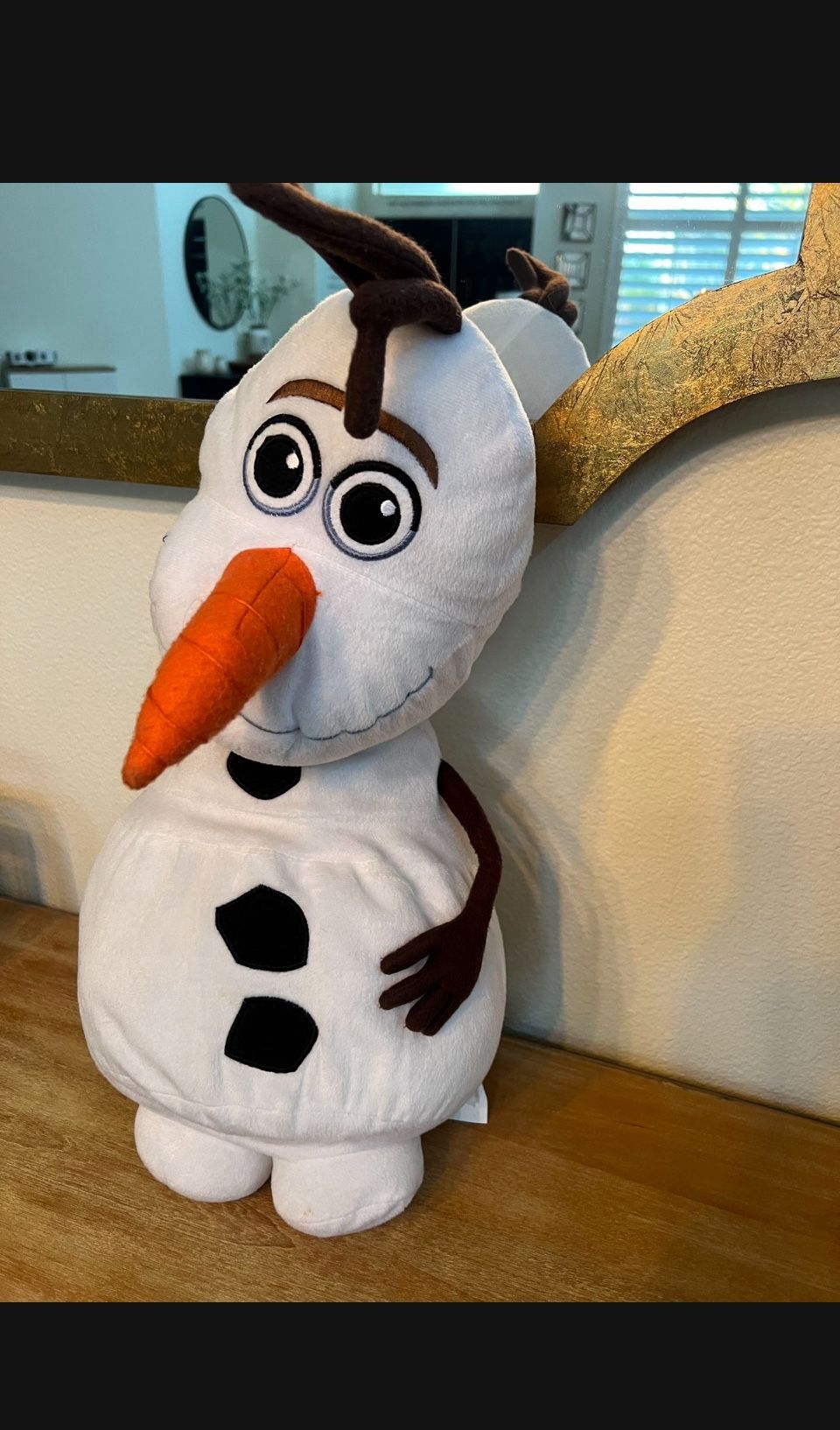 Olaf Frozen Snowman Disney Stuffed Animal Plush
