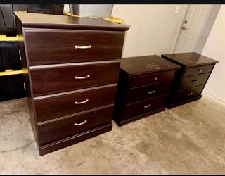 Dresser & Terra Nightstands