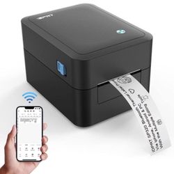 【Bluetooth Wireless Printing】SP320 Bluetooth thermal label printer can do wireless printing via smartphones, including iPhone & Android. With the stea