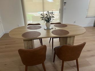 Dinning table & chairs