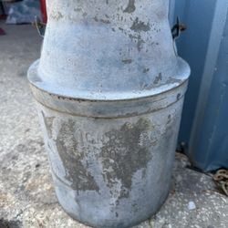 Canadian National Railroad CNR Galvanized Water Pail Jug 