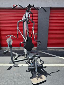 Fitness Home Gym. Gimnasio en casa. Precor S3.15. HOMESTEAD 33033 Compact Precor S3.15 strength training system has optimized bio-mechanics and freedo
