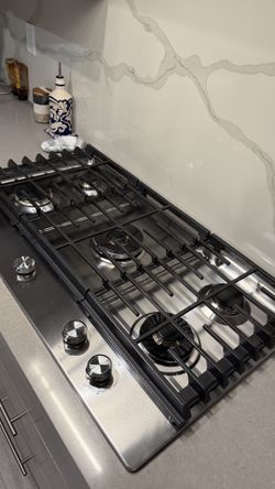 KitchenAid 36” 5 Burner Gas Cooktop (Originally $1300)