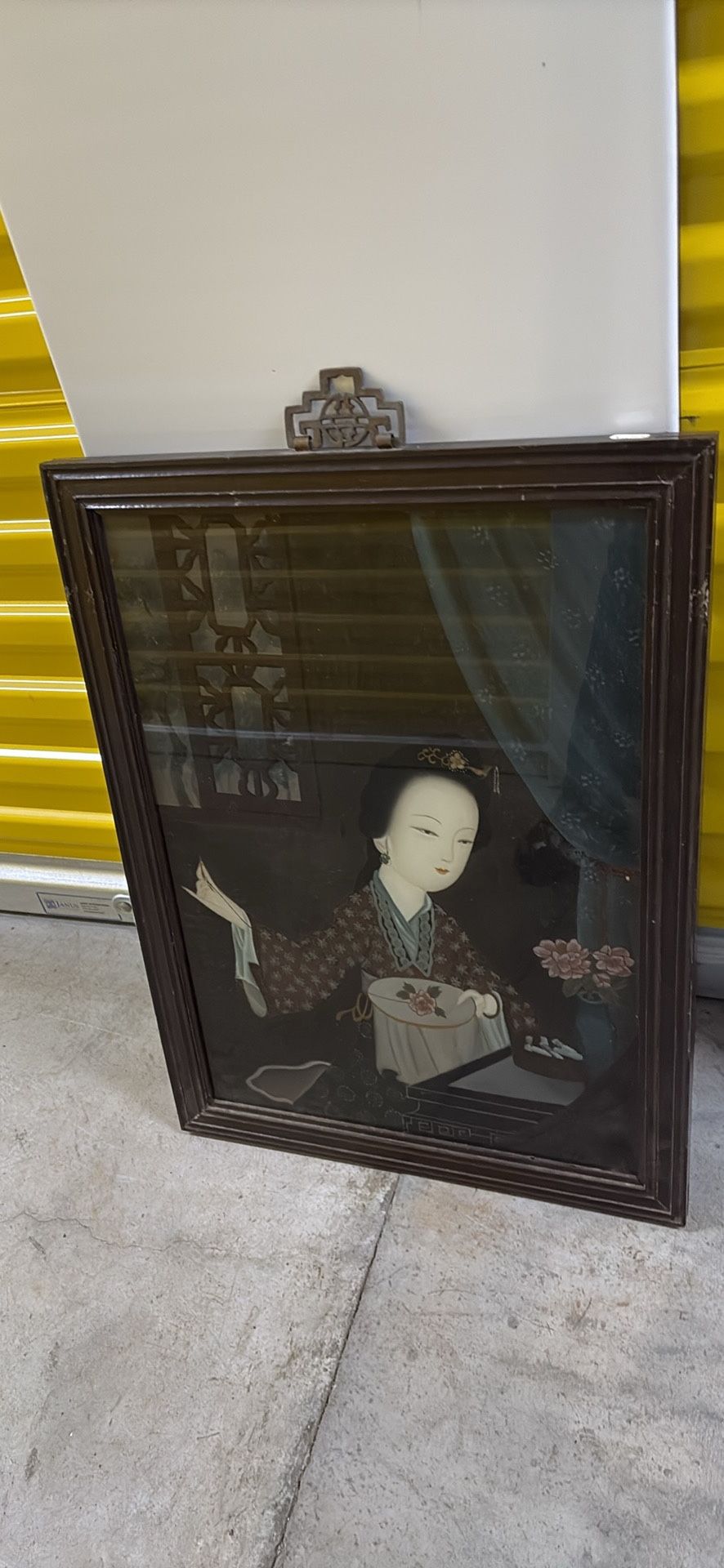 Beautiful artwork, Asian while hanging