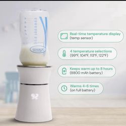Milk Bottle Warmer Portable Wireless NEW