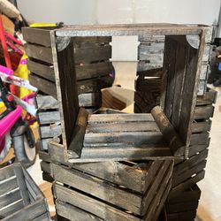 Wooden Crates/wedding Decor/decor/centerpieces