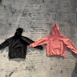 Peach Essential Hoodies