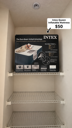 Intex Queen Air Mattress / Inflatable Bed