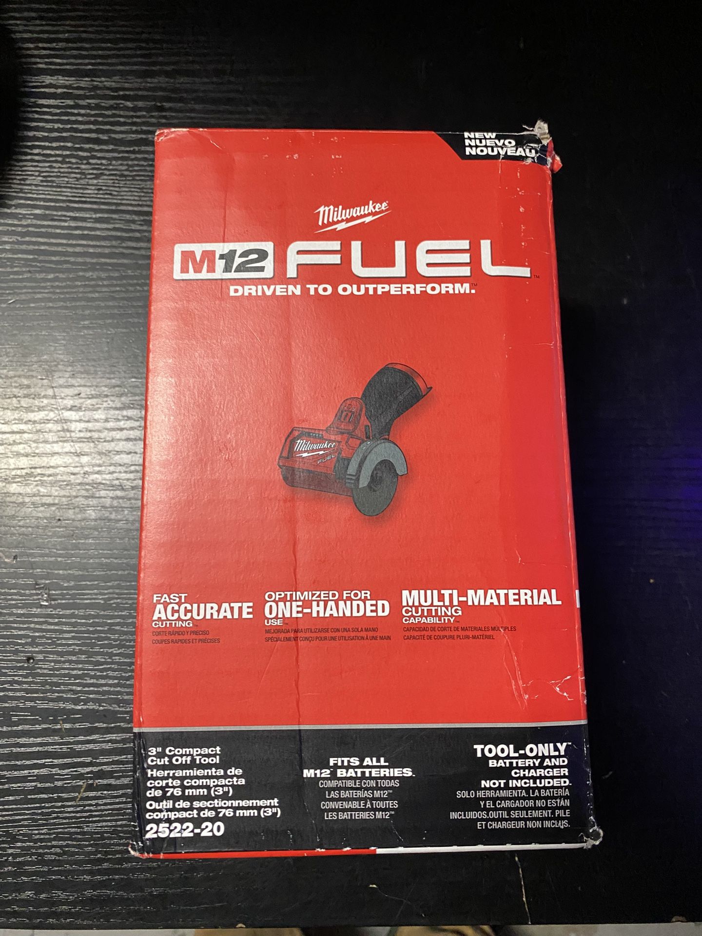 Milwaukee M12 FUEL 12V Lithium-Ion Brushless Cordless 3 in. Cut Off Saw (Tool-Only)