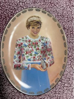 Decorative Plate-Princess Diana