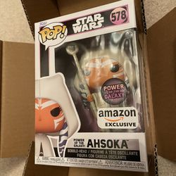 Funko Pop Exclusive Disney Star Wars Ashoka Power Of the Galaxy Sticker 