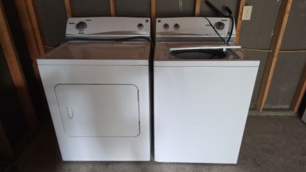 Washer and dryer