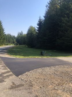 Asphalt paving patch approach way