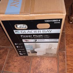 Glacier Bay Power Flush Toilet NIB