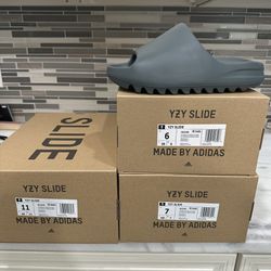 Yeezy Slides Slate Marine ( Sizes  6, 11, 12 )
