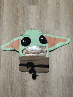 Brand new baby yoga hooded towel