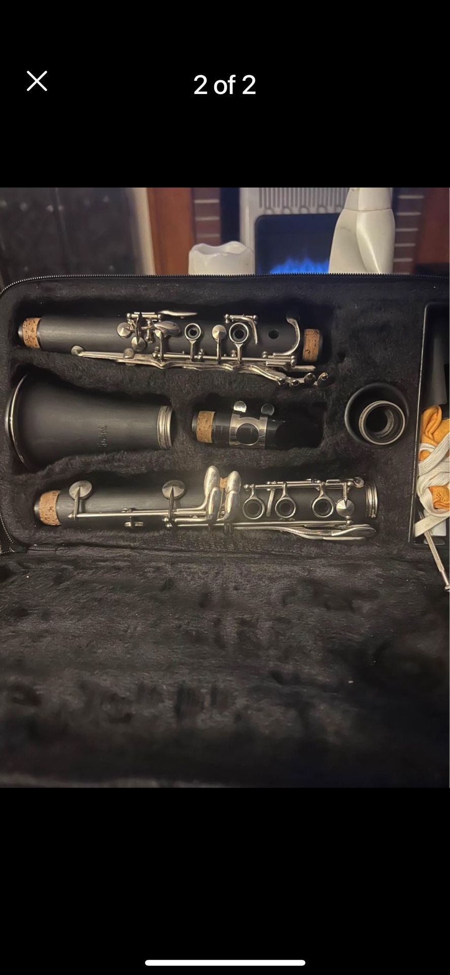 Mendini  Clarinet& Case