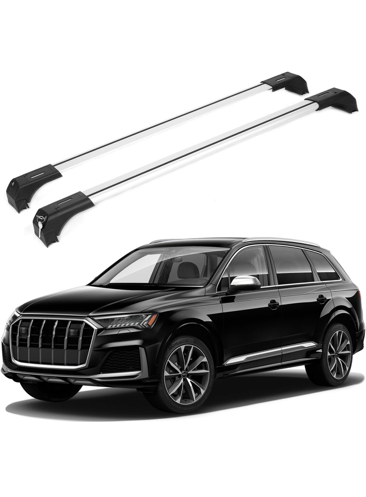 Audi Q5 2021 Lockable Roof Rack Cross Bars