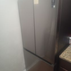 Bottom Freezer Stainless Steel Refrigerator 