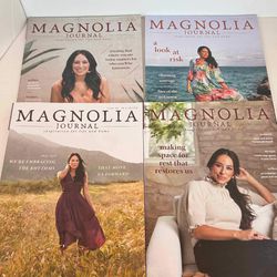 THE MAGNOLIA JOURNAL Magazine Issues 14 to 17 -Chip Joanna Gaines HGTV