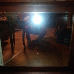 Nice mirror from Hobby Lobby...heavy and in great shape!