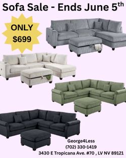 Sectional Sale ! Brand New !