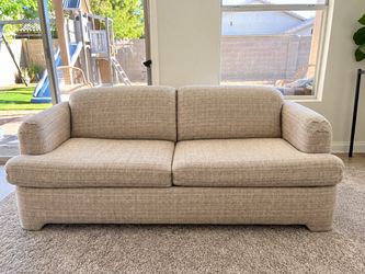 72” Sleeper Sofa / Pull-Out Couch – Neutral Beige