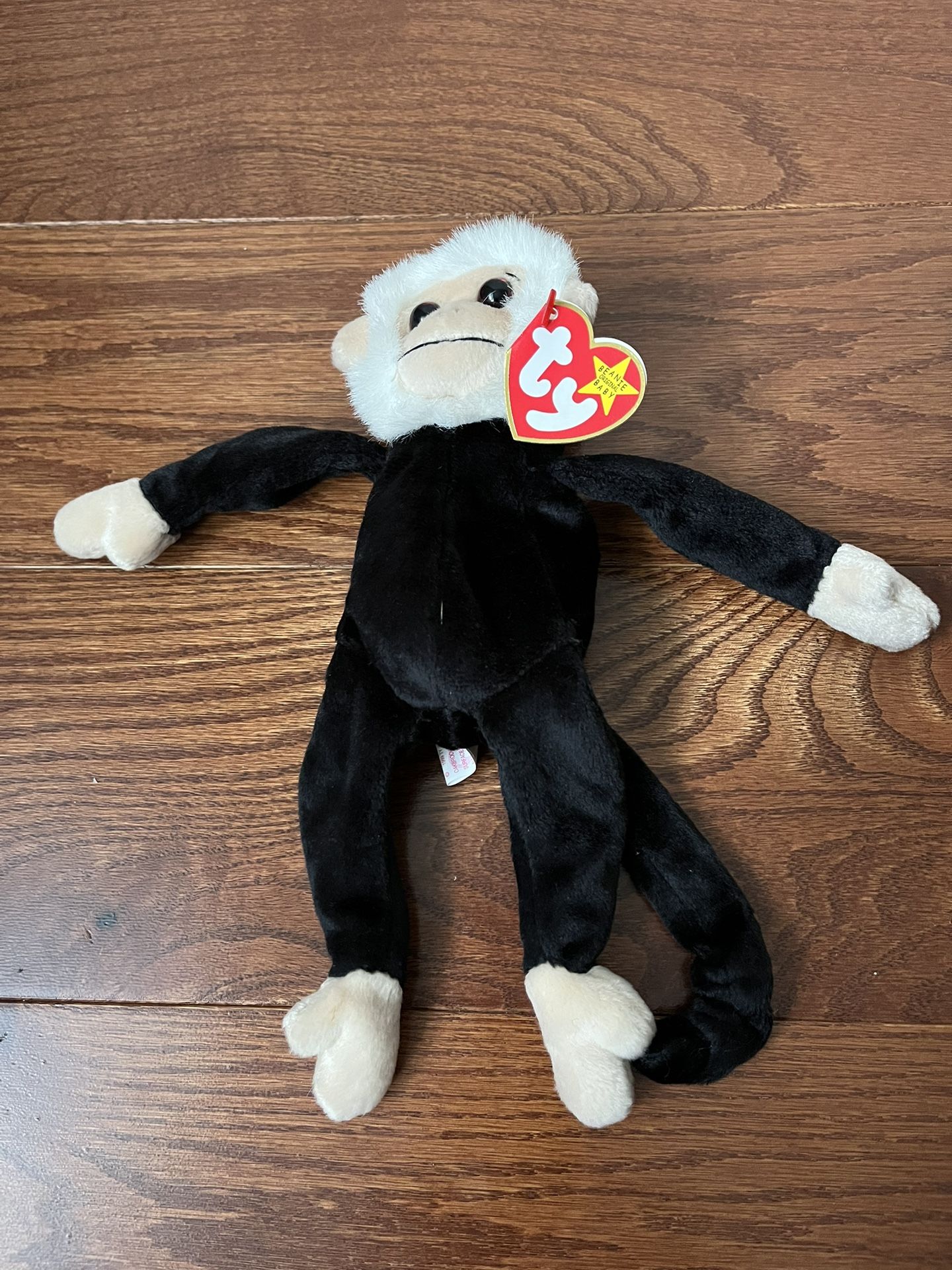 1998/1999 Vintage Ty Beanie Babies “Mooch“ The Monkey Tag Errors