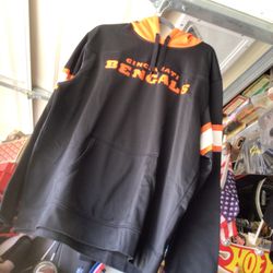 Cincinnati Bengal’s Football Sweatshirt Hoodie Size Adult XL