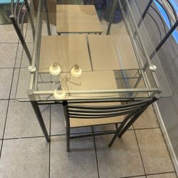 Glass Top Table
