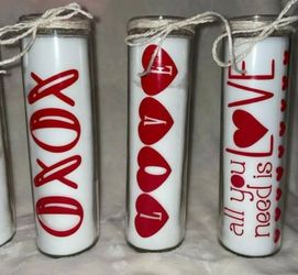Valentines Day Candle