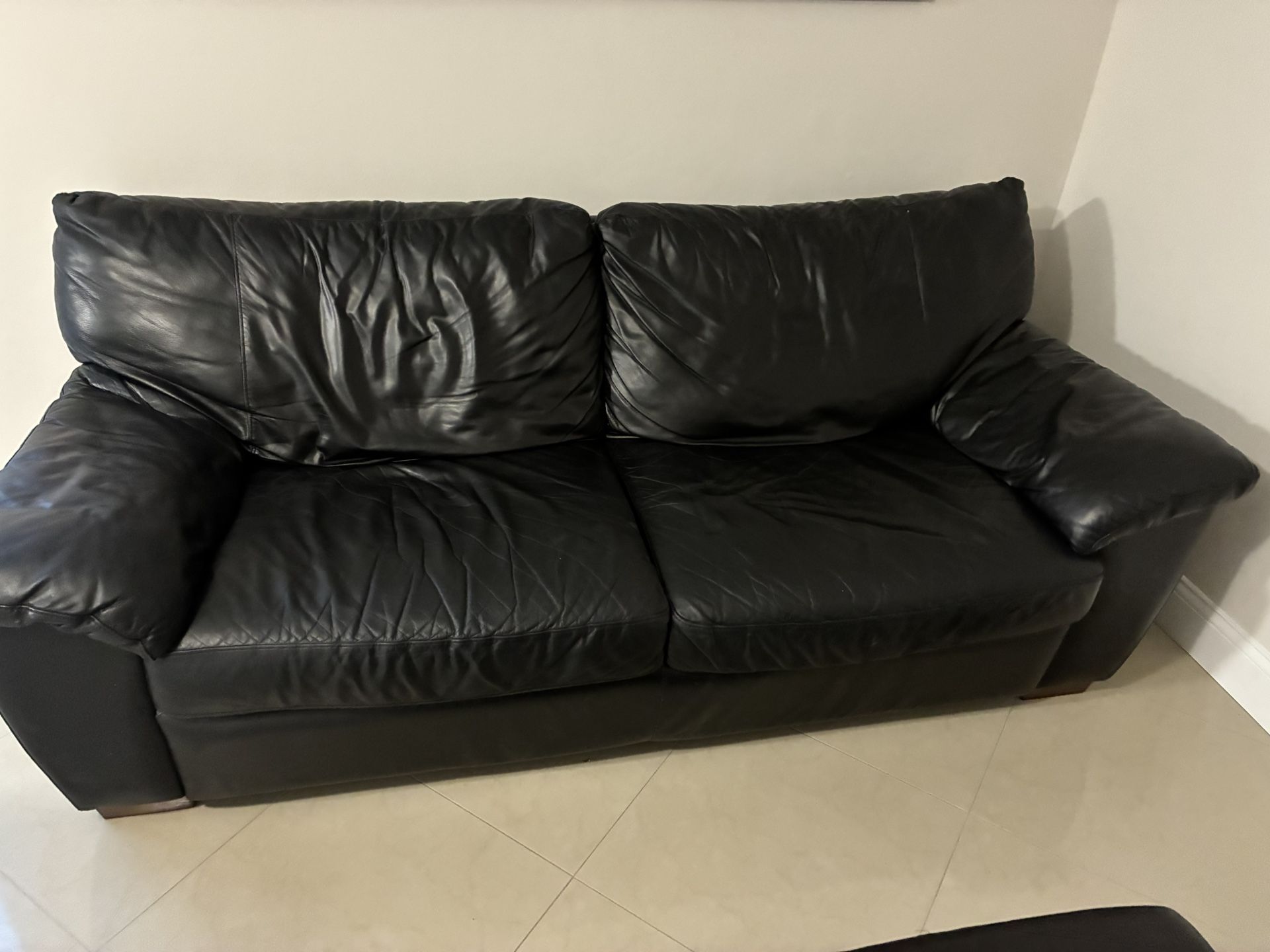 Leather Sofa 83” FREE!!!!