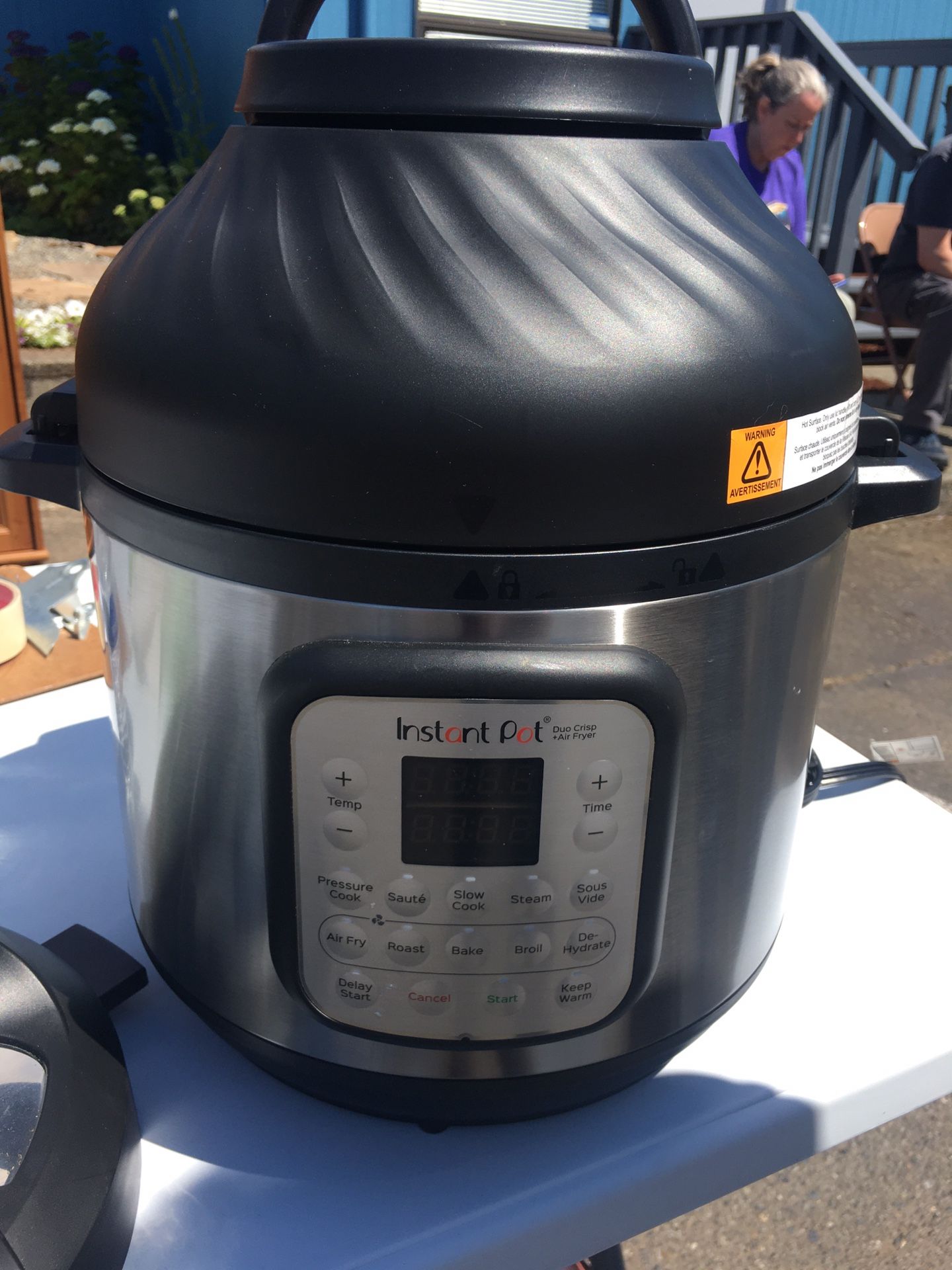 Instant Pot Duo Crisp + Air Fryer