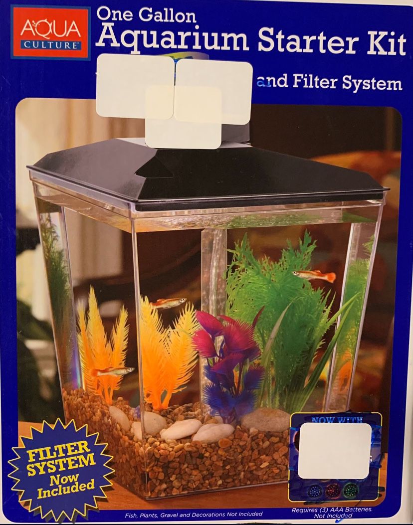 One Gallon Aquarium Kit