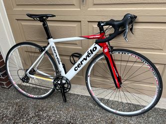 Cervelo S1 Vroomen White Design Racing Road Bike with Shimano Ultegra