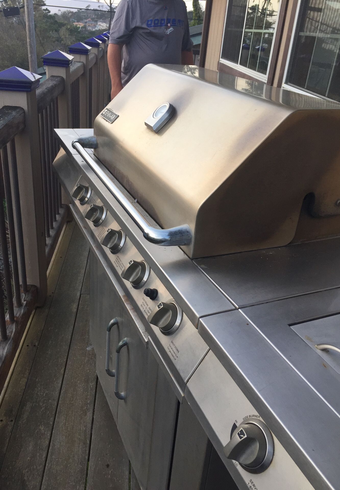 Jenn Air bbq was 849 new selling 50 in cambria text {contact info removed}